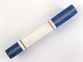 Rumänien, Bündel Ordensband für eine Bandspange. Breite 15mm, in der originalen Banderole, laut dieser 10 Meter