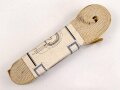 Bündel Ordensband für die Bandspange zum Schlesischer Adler 2. Stufe. Breite 15mm, in der originalen Banderole, laut dieser 10 Meter