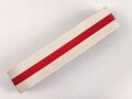 Spanien, Ordensband zum Rot Kreuz Verdienstorden. Breite 30mm, sie erhalten je 15cm von der Rolle abgeschnitten