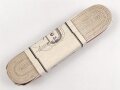 Spanien, Bündel Ordensband für die Bandspange zum Rot Kreuz Verdienstorden. Breite 15mm, in der originalen Banderole, laut dieser 10 Meter