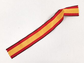 Spanien, Ordensband zur Medalla de la Campana 1936-1939. Breite 25mm, Länge 19,5cm