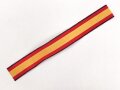 Spanien, Ordensband für die Bandspange zur Medalla de la Campana 1936-1939. Breite 15mm, Länge 12cm