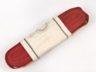 Spanien, Bündel Ordensband für die Bandspange zur Medalla de la Campana 1936-1939. Breite 15mm, in der originalen Banderole, laut dieser 10 Meter