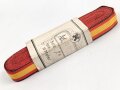 Spanien, Bündel Ordensband für die Bandspange zur Medalla de la Campana 1936-1939. Breite 15mm, in der originalen Banderole, laut dieser 10 Meter