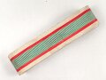 Ungarn, Ordensband zur Kriegs Erinnerungsmedaille 1914-1918. Breite 30mm, sie erhalten je 15cm von der Rolle angeschnitten