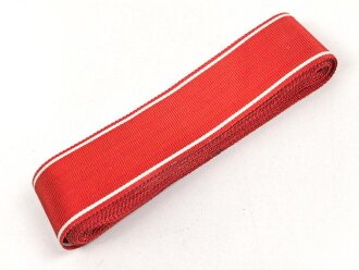 Finnland, Ordensband zum Freiheitskreuz. Breite 30mm, sie erhalten 15cm von der Rolle abgeschnitten