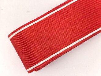 Finnland, Ordensband zum Freiheitskreuz. Breite 30mm, sie erhalten 15cm von der Rolle abgeschnitten