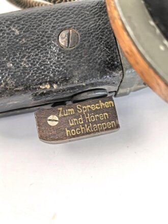 1.Weltkrieg, Handapparat zum Feldfernsprecher 16 Typ B, Guter Zustand, ungereinigt