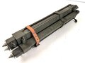 Gestell für Optik Reichswehr und frühe Wehrmacht, passend für Scherenfernrohr, Richtkreis, K-Blink.., Lichtsprechgerät. Guter Zustand, überlackiertes Stück, Lack blättert ab