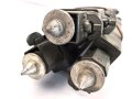 Gestell für Optik Reichswehr und frühe Wehrmacht, passend für Scherenfernrohr, Richtkreis, K-Blink.., Lichtsprechgerät. Guter Zustand, überlackiertes Stück, Lack blättert ab
