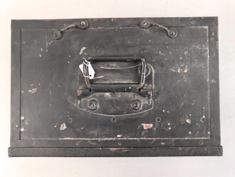 Messbrücke für Freileitungen, Ln 19020. Originallack, Deckel zugehörig, Funktion nicht geprüft
