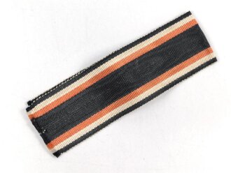 Ordensband zum Ehrenkreuz Marine Korps Flandern. Breite 30mm, Länge 18cm