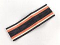 Ordensband zum Ehrenkreuz Marine Korps Flandern. Breite 25mm, Länge 8,5cm