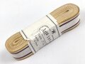 Rumänien, Bündel Ordensband zum Sanitäts Verdienstkreuz. Breite 30mm, in der originalen Banderole, laut dieser 10 Meter