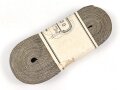 Ordensband für die Bandspange zum Treuekreuz Freikorps von Neufville , Breite 15mm, in der originalen Banderole, laut dieser 10 Meter