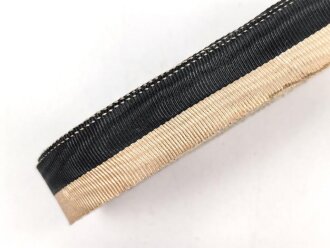 Ordensband für die Bandspange zur Medaille des Soldaten-Siedlungs-Verband-Kurland. Breite 15mm, sie erhalten je 10cm von der Rolle abgeschnitten
