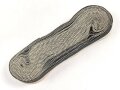Ordensband für die Bandspange zur Medaille des Soldaten-Siedlungs-Verband-Kurland. Breite 15mm, sie erhalten je 10cm von der Rolle abgeschnitten