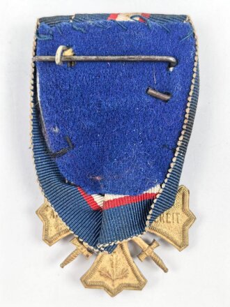 Erinnerungskreuz , Treu dem " Garde Grenadier Regiment" an Einzelspange