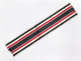 Ordensband für die Deutsche Ehrendenkmünze des Weltkrieges. Breite 30mm, Länge 15cm