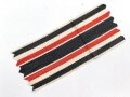 Ordensband für die Deutsche Ehrendenkmünze des Weltkrieges. Breite 30mm, Länge 7cm