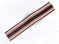 Ordensband für die Deutsche Ehrendenkmünze des Weltkrieges. Breite 25mm, Länge 12,5cm