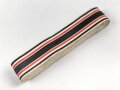 Ordensband für die Deutsche Ehrendenkmünze des Weltkrieges. Breite 25mm, sie erhalten je 15cm von der Rolle abgeschnitten