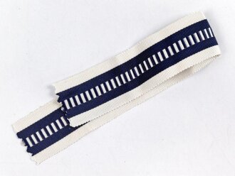 Ordensband zum Champagekreuz. Breite 27mm, Länge 21cm