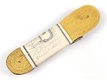 Mecklenburg Schwerin, Bündel Ordensband für die Bandspange zum Hausorden der Wendischen Krone. Breite 15mm, in der originalen Banderole, laut dieser 10 Meter