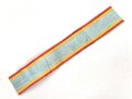 Mecklenburg Schwerin, Ordensband zum Militär Verdienstkreuz. Breite 25mm, Länge 15cm, angeschmutzt