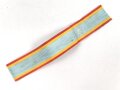 Mecklenburg Schwerin, Ordensband zum Militär Verdienstkreuz. Breite 25mm, Länge 15cm, angeschmutzt