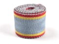 Mecklenburg Schwerin, Ordensband für die Bandspange zum Militär Verdienstkreuz. Breite 15mm, sie erhalten je 10cm von der Rolle abgeschnitten