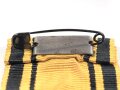 Württemberg, Ordensband zum Charlottenkreuz. Breite 32mm, Länge wie fotografiert 35mm