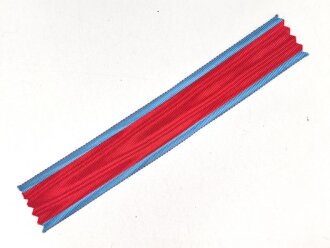 Württemberg,  Ordensband  zur Dienstauszeichnung. Breite 25mm, Länge 14,5cm