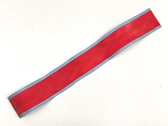 Württemberg,  Ordensband  zur Dienstauszeichnung. Breite 30mm, Länge 22cm, leicht angeschmutzt