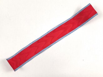 Württemberg,  Ordensband  zur Dienstauszeichnung. Breite 30mm, Länge 22cm, leicht angeschmutzt