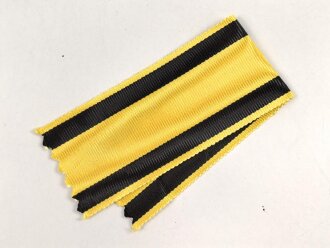 Württemberg,  Ordensband  zur Militärverdienstmedaille. Breite 35mm, Länge 15cm