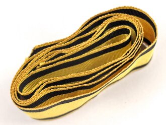 Württemberg,  Ordensband  zur Militärverdienstmedaille. Breite 35mm, sie erhalten je 15cm abgeschnitten