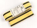 Württemberg,  Ordensband  zur Militärverdienstmedaille. Breite 30mm, sie erhalten je 15cm von der Rolle abgeschnitten