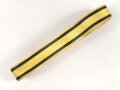 Württemberg,  Ordensband  zur Bandspange der Militärverdienstmedaille. Breite 15mm, sie erhalten je 10cm von der Rolle abgeschnitten