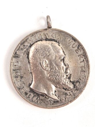 Württemberg Silberne Militärverdienstmedaille...