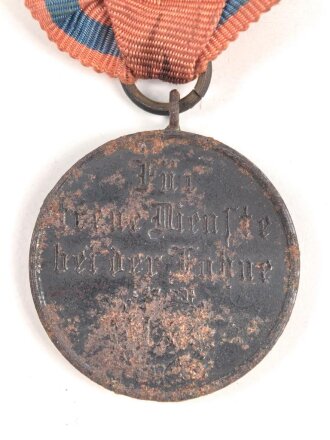 Württemberg Dienstauszeichnung Medaille für IX Dienstjahre, am Band