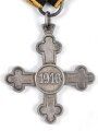 Württemberg, Charlottenkreuz 1916 in Silber am Band