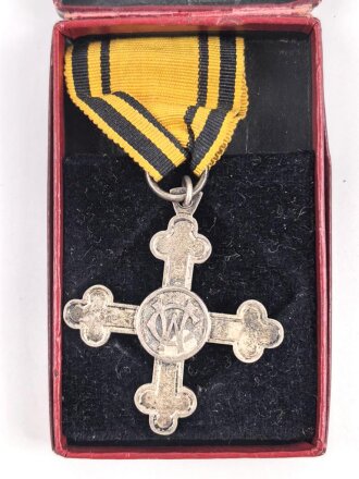Württemberg, Charlottenkreuz 1916 in Silber am Band,...