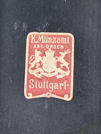 Württemberg, Charlottenkreuz 1916 in Silber am Band, im Etui