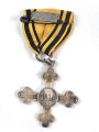 Württemberg, Charlottenkreuz 1916 in Silber am Band, im Etui
