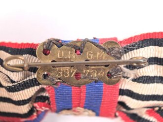 Oldenburg / Preussen, Ordenspange Friedrich August Kreuz / Kreuz für Kriegshilfsdienst