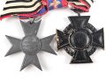 Oldenburg / Preussen, Ordenspange Friedrich August Kreuz / Kreuz für Kriegshilfsdienst