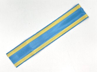 Preussen, Ordensband zum Verdienstkreuz, Breite 30mm, Länge 16cm