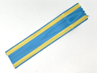 Preussen, Ordensband zum Verdienstkreuz, Breite 30mm, Länge 14cm