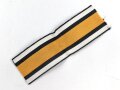 Preussen, Ordensband zur Kriegsdenkmünze 1813 1814 1815. Breite 35mm, Länge 11cm, Fertigung aus den 1930iger Jahren